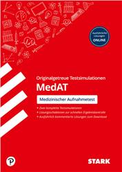 Cover STARK Testsimulationen MedAT Testaufgaben mit Lösungen