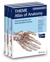 Cover THIEME Atlas of Anatomy, Latin Nomenclature, 3 Volume Set