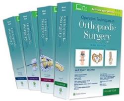 Cover Operative Techniques in Orthopaedic Surgery - 4 Volumes