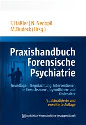 Cover Praxishandbuch Forensische Psychiatrie