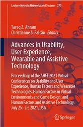 Cover Advances in Usability, User Experience, Wearable and Assistive Technology