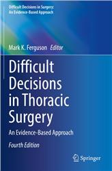 Cover Difficult Decisions in Thoracic Surgery