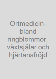 Cover Örtmedicin- bland ringblommor, växtsjälar och hjärtansfröjd