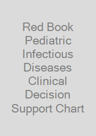 Cover Red Book Pediatric Infectious Diseases Clinical Decision Support Chart