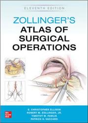 Cover Zollingers Atlas of Surgical Operations