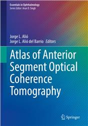 Cover Atlas of Anterior Segment Optical Coherence Tomography