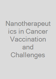 Cover Nanotherapeutics in Cancer Vaccination and Challenges