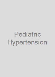 Cover Pediatric Hypertension