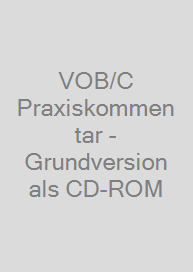 VOB/C Praxiskommentar - Grundversion als CD-ROM