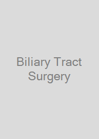 Cover Biliary Tract Surgery