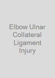 Cover Elbow Ulnar Collateral Ligament Injury