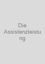 Die Assistenzleistung