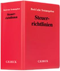 Cover Steuerrichtlinien - GRUNDWERK zur Fortsetzung im Ordner