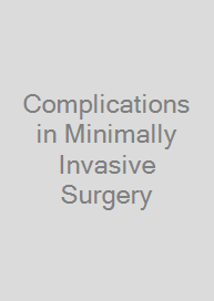 Complications in Minimally Invasive Surgery