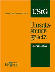 Cover Umsatzsteuergesetz - Fortsetzung in 5 Ordnern