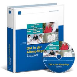 Cover QM in der Altenpflege konkret - Fortsetzungswerk im Ordner mit CD-ROM