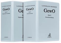 Cover Gewerbeordnung und ergänzende Vorschriften (GewO) - Fortsetzung in 2 Ordnern
