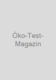 Öko-Test-Magazin 