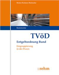 Cover TVöD Entgeltordnung Bund - Eingruppierung in der Praxis
