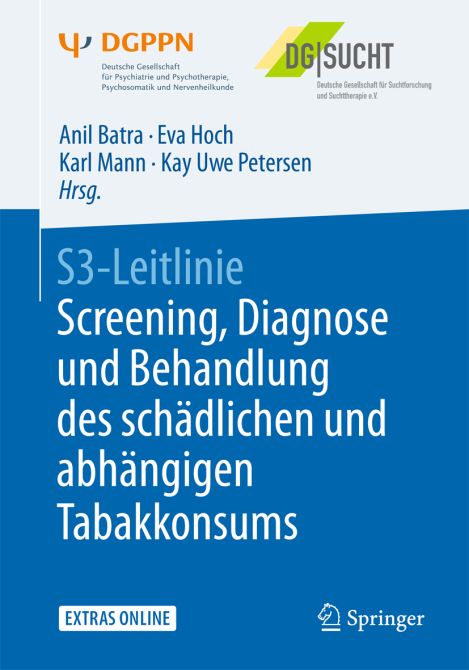 S3-Leitlinie Screening, Diagnose und Behandlung des schädlichen und abhängigen Tabakkonsums