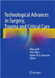 Cover Technological Advances in Surgery, Trauma and Critical Care