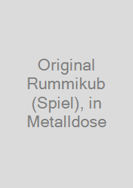 Cover Original Rummikub (Spiel), in Metalldose