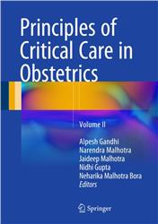 Cover Principles of Critical Care in Obstetrics