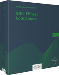 Cover ABC-Führer Lohnsteuer (LSt) - Fortsetzungswerk in 4 Ordnern