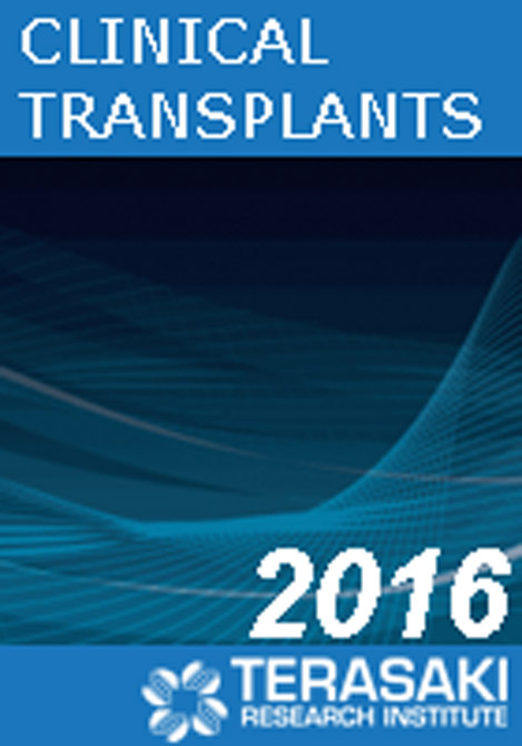 Clinical Transplants 2016