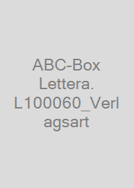 ABC-Box Lettera.  	L100060_Verlagsart# 259132