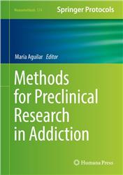 Cover Methods for Preclinical Research in Addiction