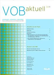 Cover VOB aktuell
