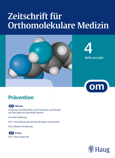 OM - Zeitschrift für Orthomolekulare Medizin