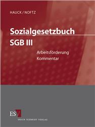 Cover Sozialgesetzbuch - SGB III - Fortsetzungswerk in 2 Ordnern