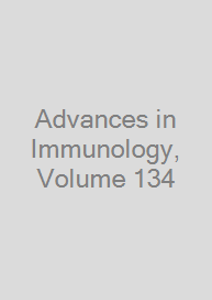 Cover Advances in Immunology, Volume 134