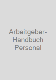 Cover Arbeitgeber-Handbuch Personal & Arbeitsrecht