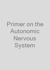 Cover Primer on the Autonomic Nervous System