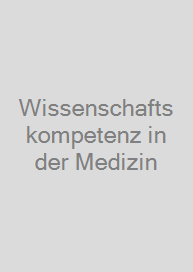 Cover Wissenschaftskompetenz in der Medizin