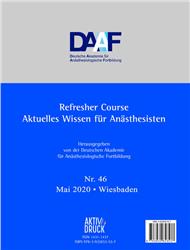 Cover Refresher Course Nr. 46 - Aktuelles Wissen für Anästhesisten