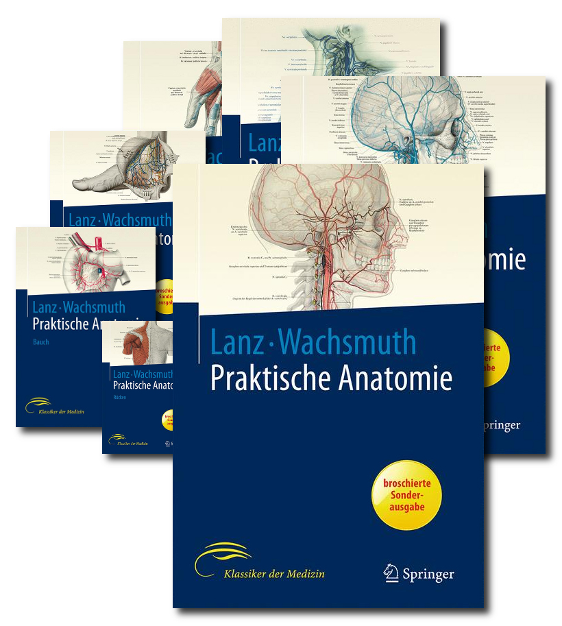 Praktische Anatomie - 7 Bände im Set