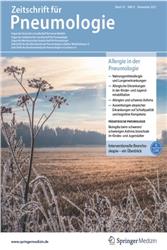 Cover Zeitschrift für Pneumologie