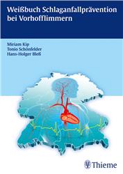 Cover Weißbuch Schlaganfallprävention bei Vorhofflimmern