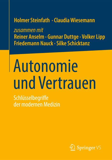 Autonomie und Vertrauen