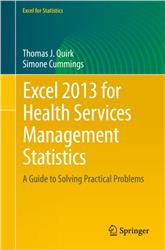 Cover Excel 2013 for Health Services Management Statistics