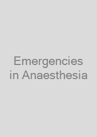 Cover Emergencies in Anaesthesia