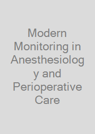 Cover Modern Monitoring in Anesthesiology and Perioperative Care