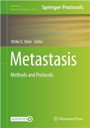 Cover Metastasis: Methods and Protocols