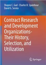 Cover Contract Research and Development Organizations-Their History, Selection, and Utilization