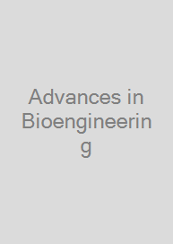 Cover Advances in Bioengineering
