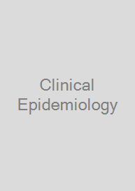 Cover Clinical Epidemiology
